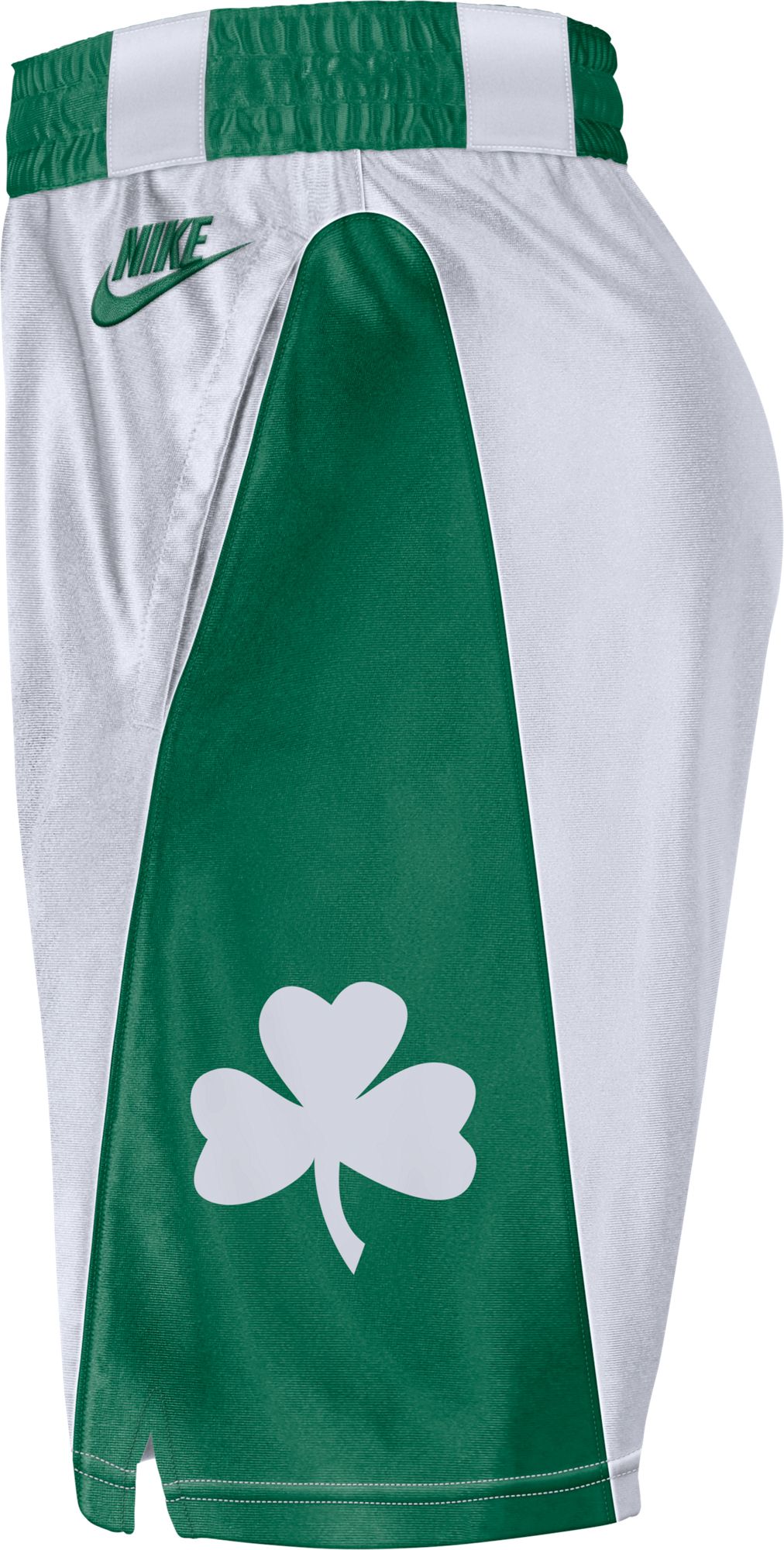 Nike Men's Boston Celtics White Dri-Fit Swingman Shorts product image