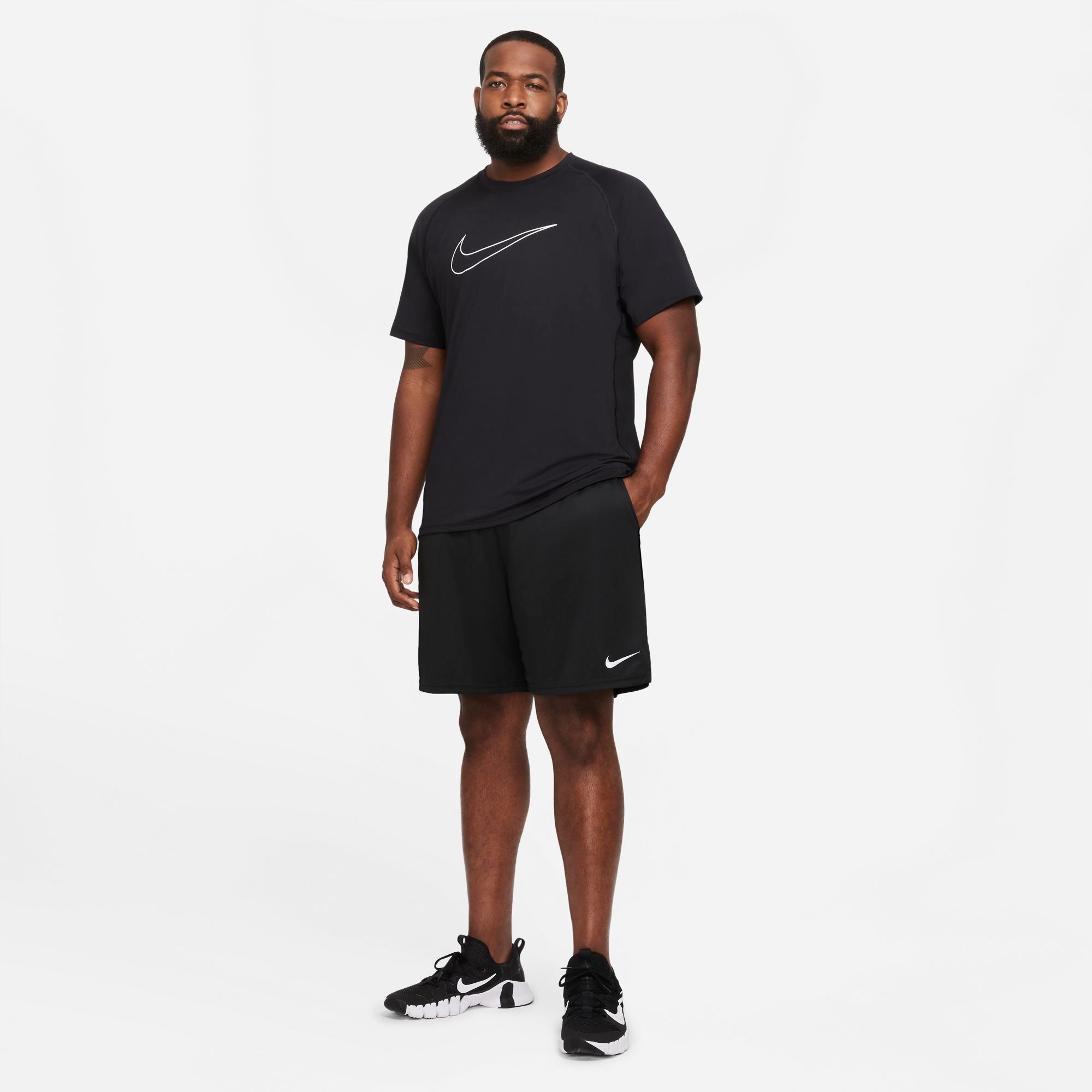 Nike Men's Dri-FIT Knit Training Shorts product image
