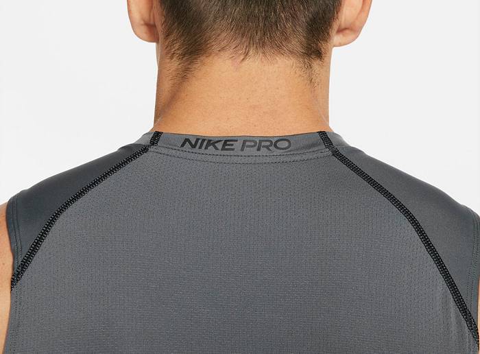 Nike Men's Pro Sleeveless Training Shirt Tank Top BV5600-010 Black