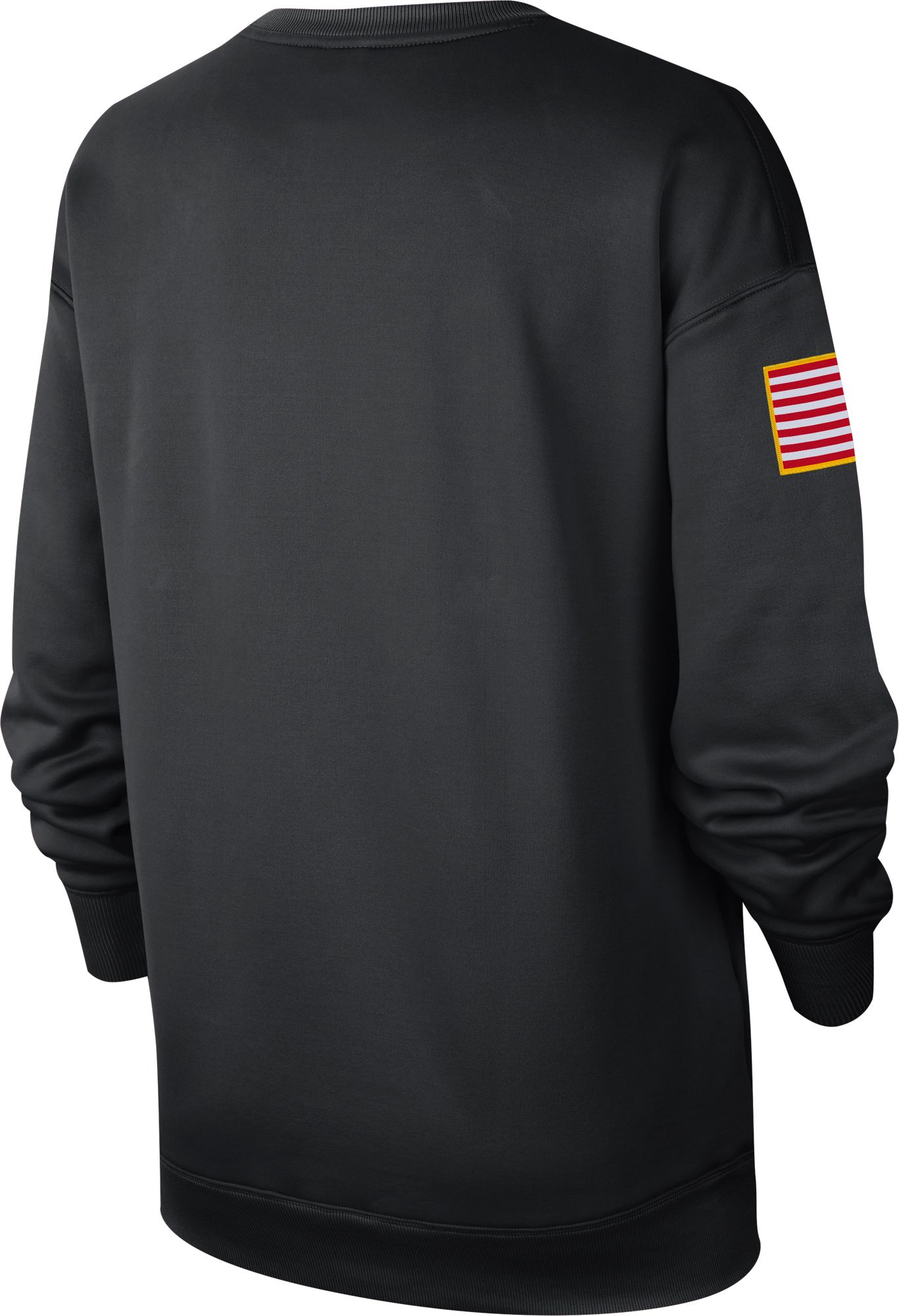 Nike Women's Ohio State Buckeyes Black Therma Military Appreciation Crew Neck Sweatshirt product image