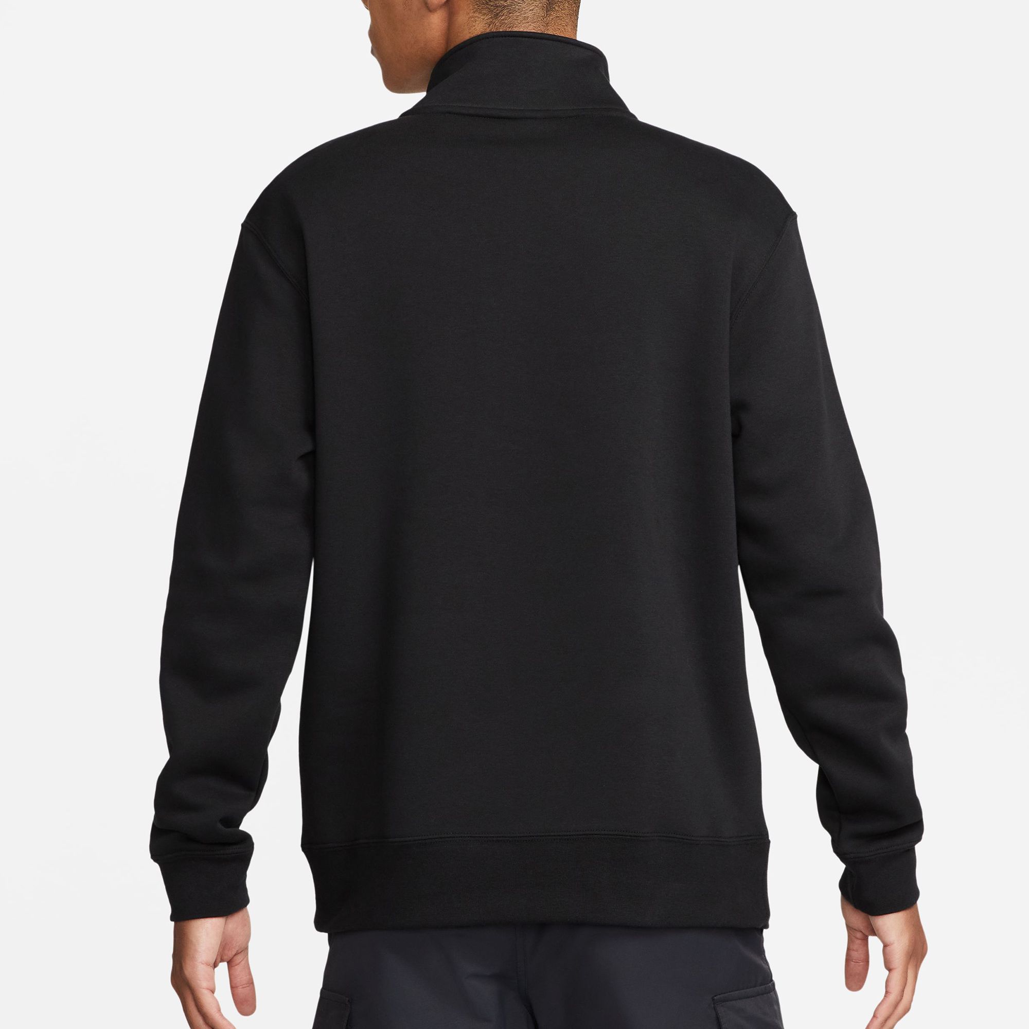 Nike Men's Sportswear Club Brushed-Back 1/2 Zip Pullover Sweatshirt