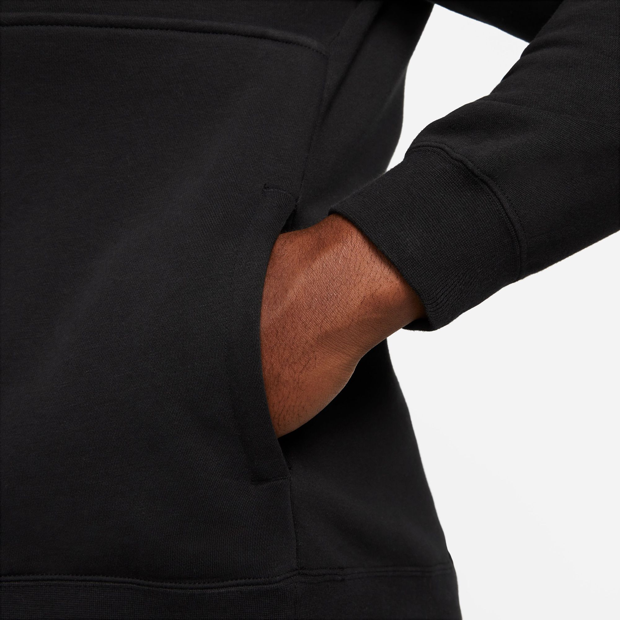 Nike Men's Sportswear Club Brushed-Back 1/2 Zip Pullover Sweatshirt