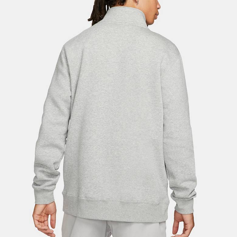 Nike Men's Sportswear Club Brushed-Back 1/2 Zip Pullover Nike Men's Sportswear Club Brushed-Back 1/2 Zip Pullover