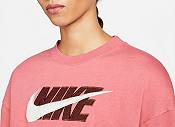 Nike Women's Sportswear Icon Clash Oversized Fleece Crewneck Sweatshirt product image
