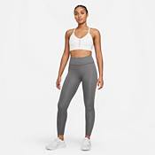 NIKE Women's Therma-FIT One Full-Length Leggings Red Brown Size M