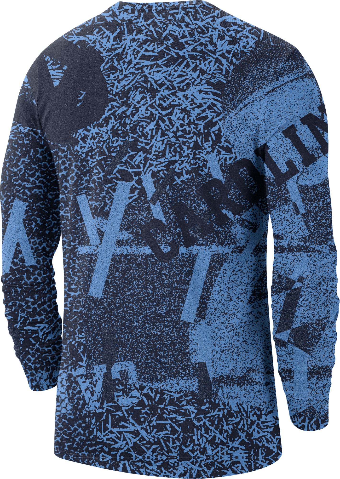 Jordan Men's North Carolina Tar Heels Carolina Blue Football Team Issue Practice Long Sleeve T-Shirt product image