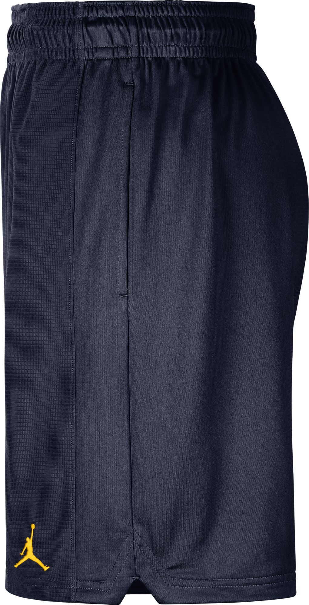 Jordan Men's Michigan Wolverines Navy Football Team Issue Dri-FIT Shorts product image