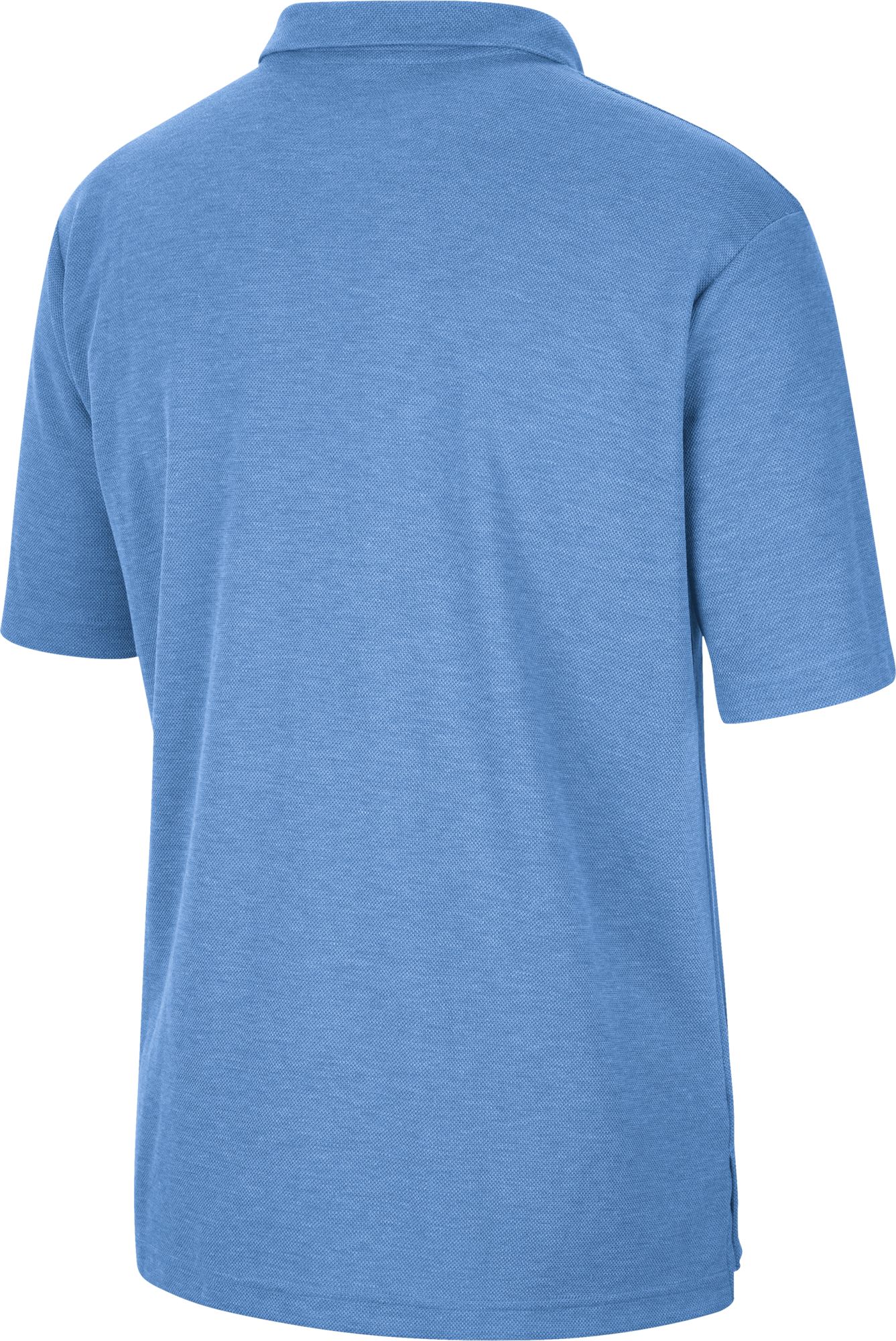 Jordan Men's North Carolina Tar Heels Carolina Blue Football Team Issue Polo product image