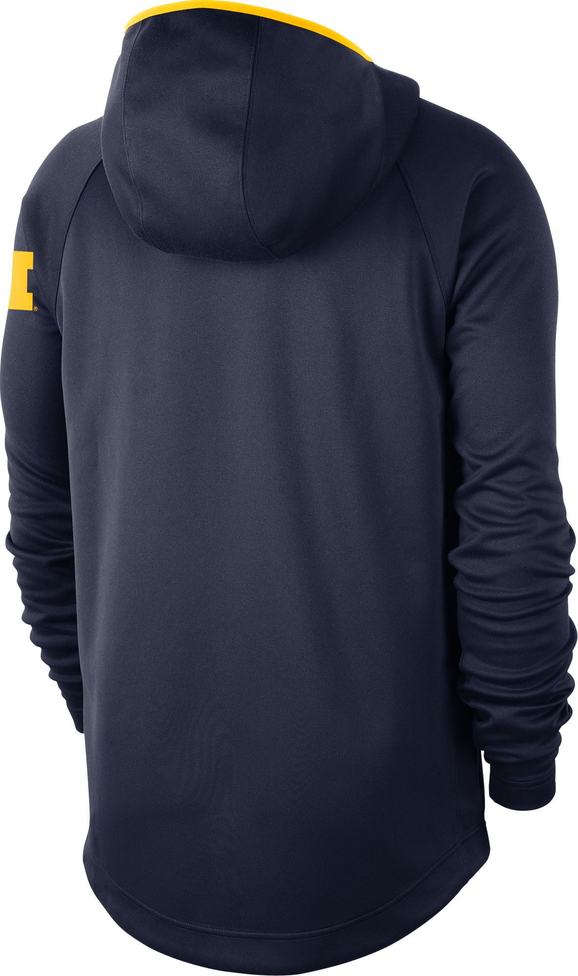 Jordan Men's Michigan Wolverines Blue Spotlight Basketball Pullover Hoodie product image
