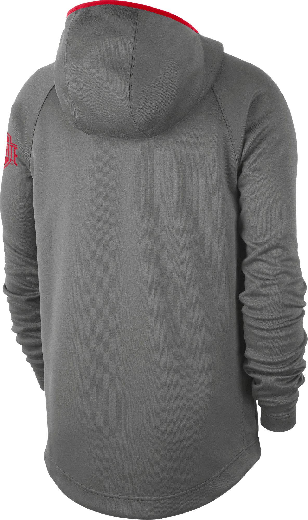 Nike Men's Ohio State Buckeyes Gray Spotlight Basketball Pullover Hoodie product image