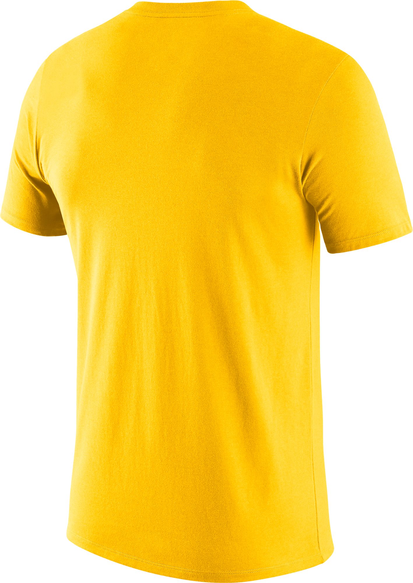 Nike Men's Michigan Wolverines Maize Essential Logo T-Shirt