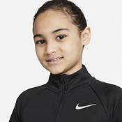 Nike Girls' Dri-FIT 1/4 Zip Long Sleeve Running Shirt product image
