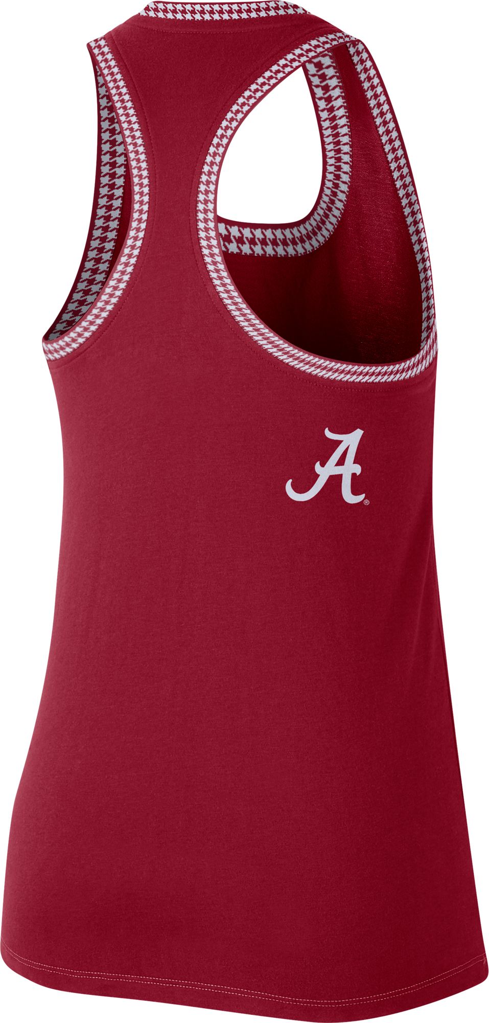 Nike Women's Alabama Crimson Tide Crimson Dri-FIT Cotton Racer Tank Top product image