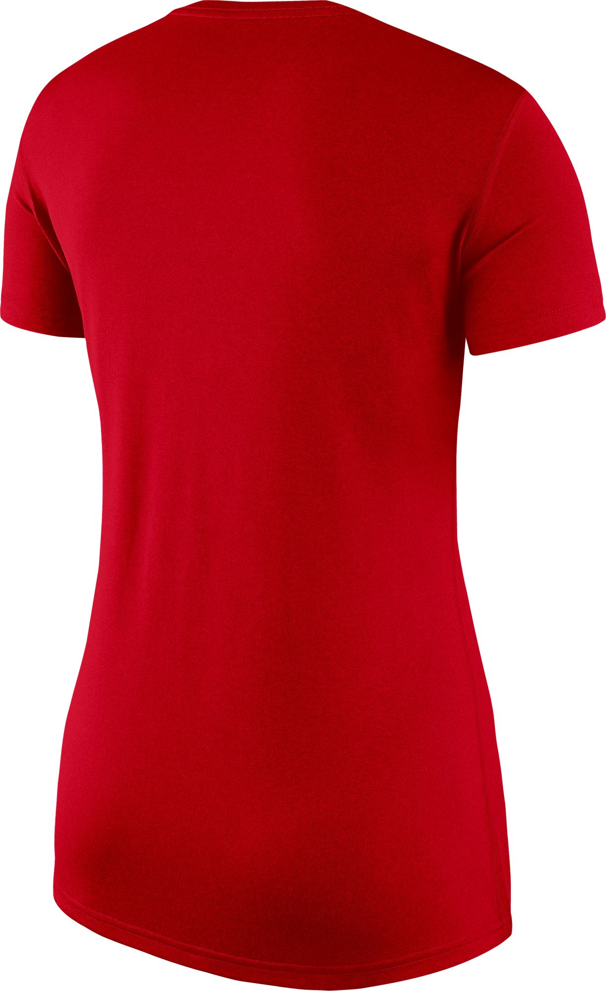 Nike Women's Georgia Bulldogs Red Slub V-Neck T-Shirt product image