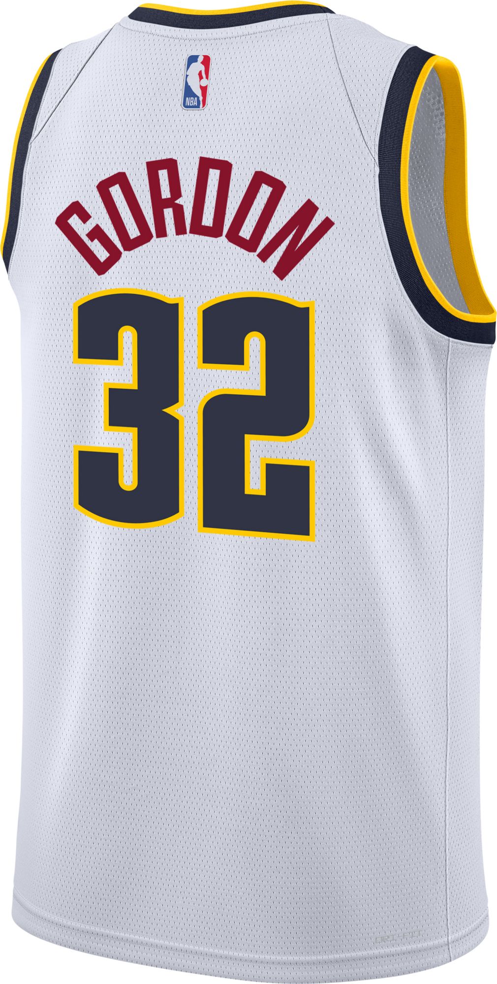 Nike Adult Denver Nuggets 2024 Aaron Gordon #32 White Association Jersey product image