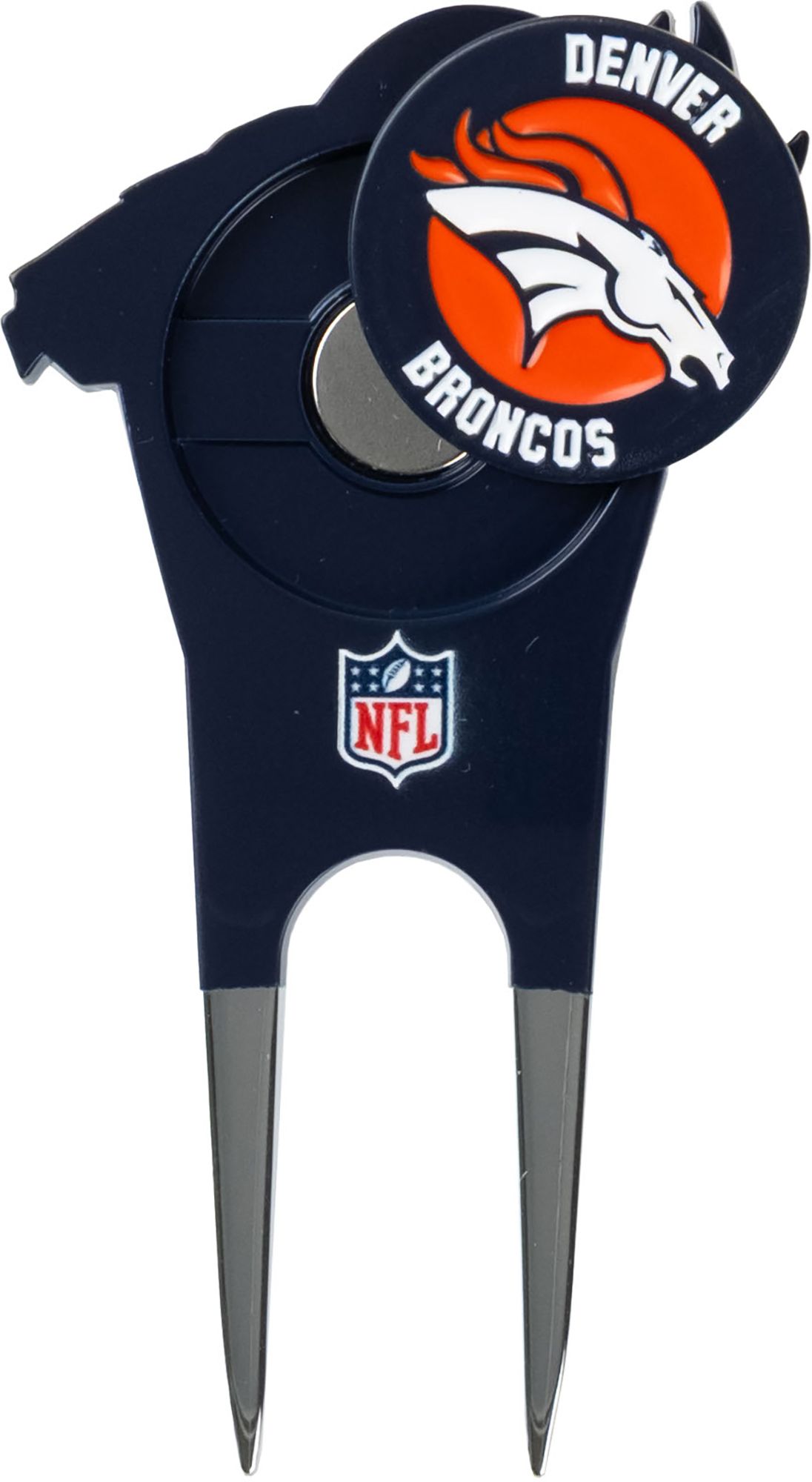 CMC Design Denver Broncos Divot Tool with Custom Shaped Removable Marker product image