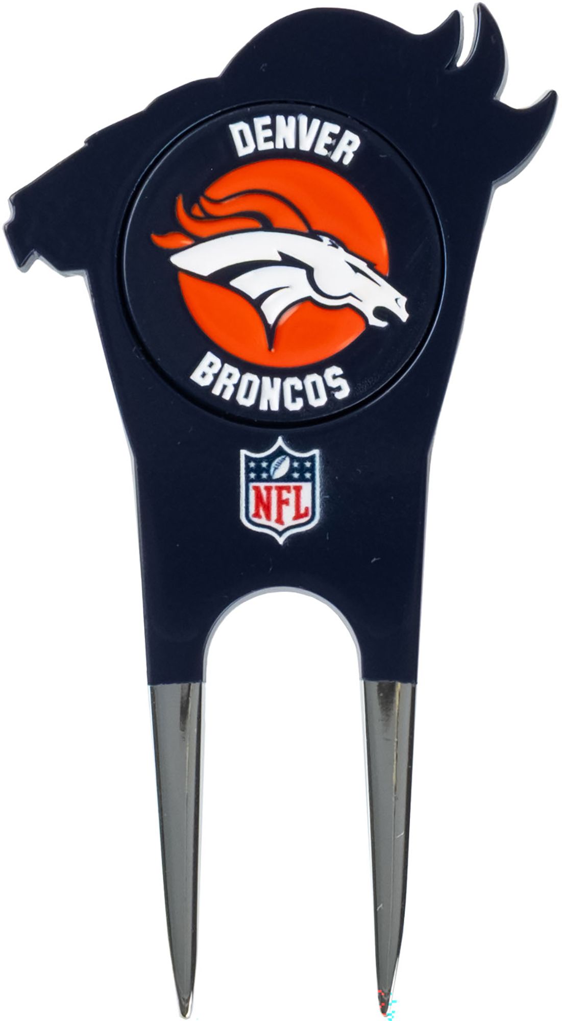CMC Design Denver Broncos Divot Tool with Custom Shaped Removable Marker product image