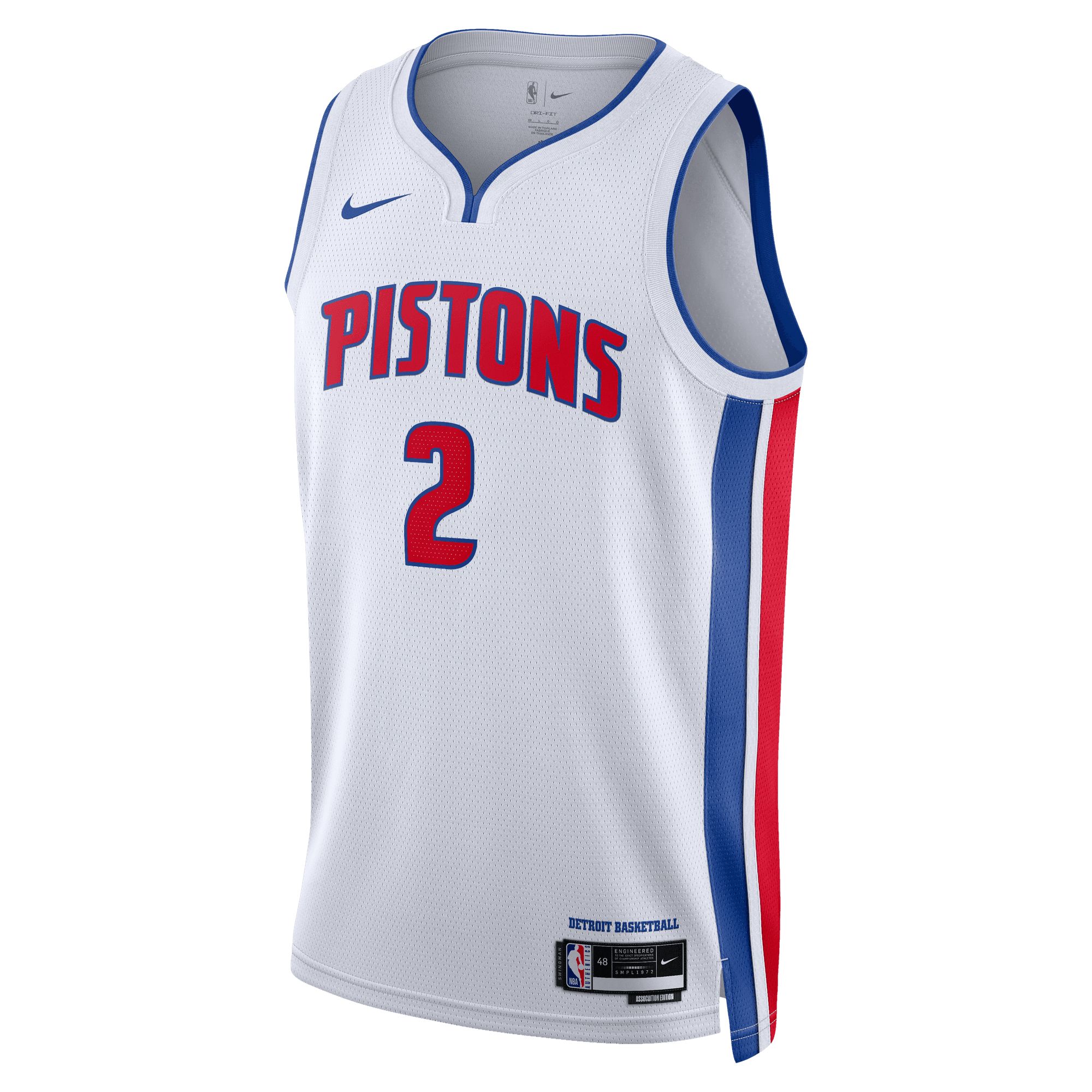 Nike Adult Detroit Pistons Cade Cunningham #2 Swingman Association Jersey product image