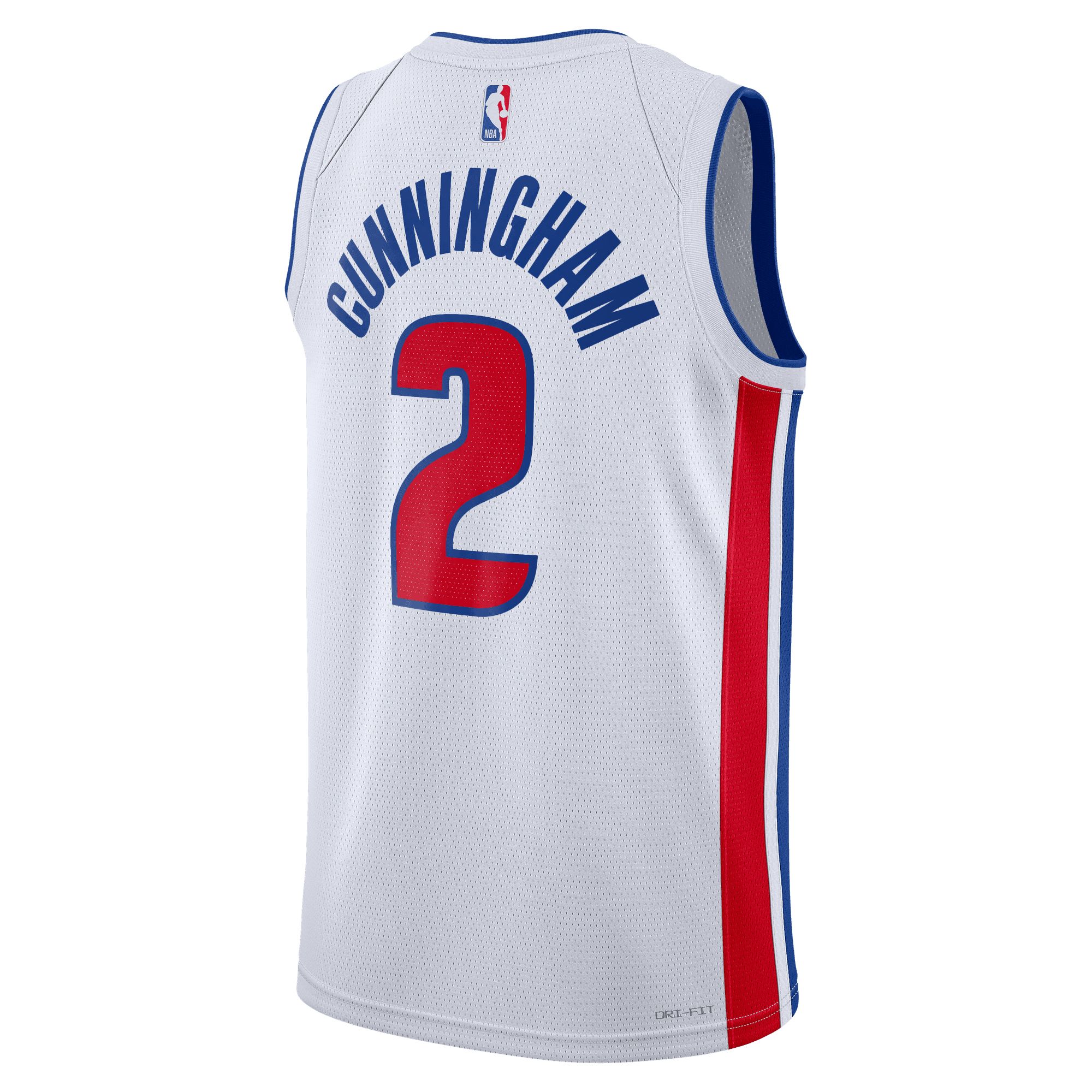 Nike Adult Detroit Pistons Cade Cunningham #2 Swingman Association Jersey product image