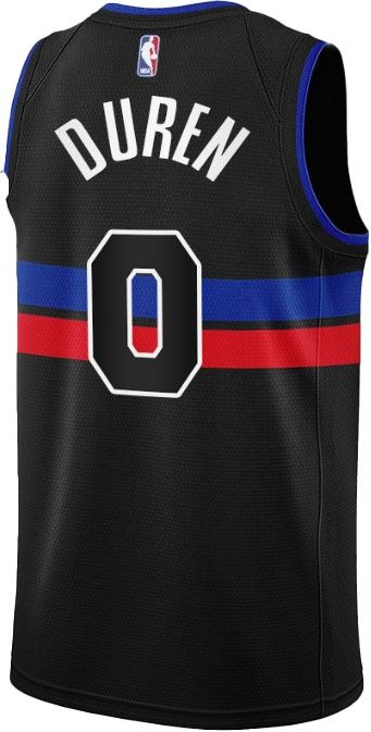 Nike Men's Detroit Pistons Jalen Duren #0 Statement Jersey