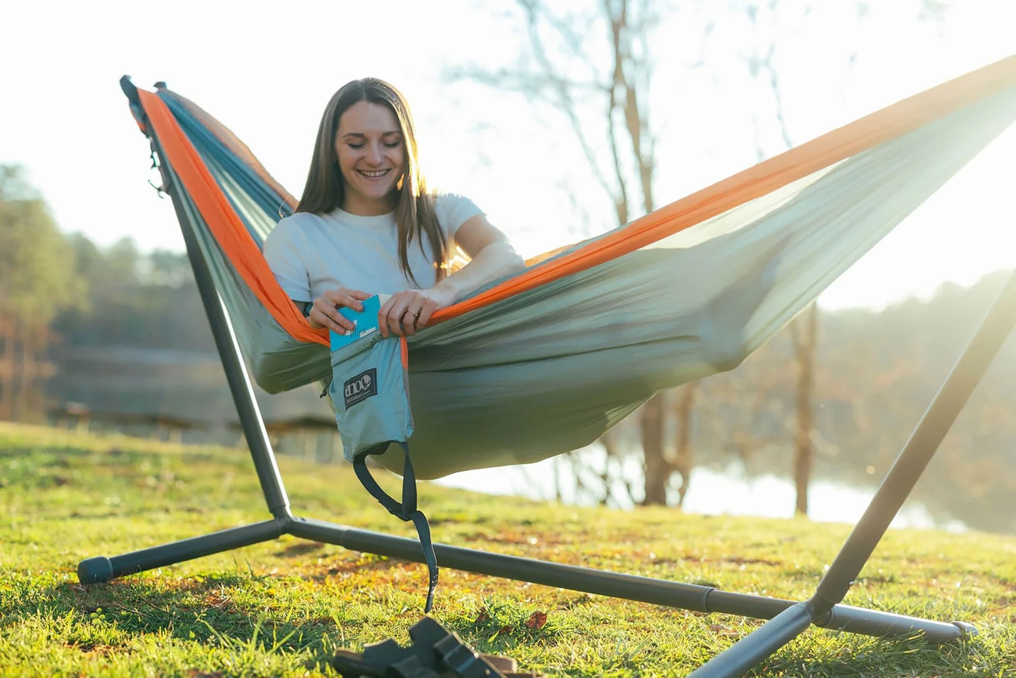 ENO DoubleNest Bluesign Hammock product image