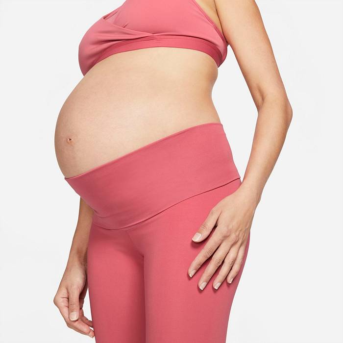 Black Pregnancy Workout Leggings  Maternity Exercise Tights – Born  Primitive