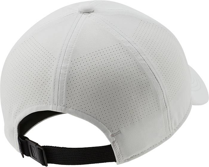 Nike Hat Cap Womens Strap Back White Dri-Fit Adjustable AeroBill Heritage  Ladies