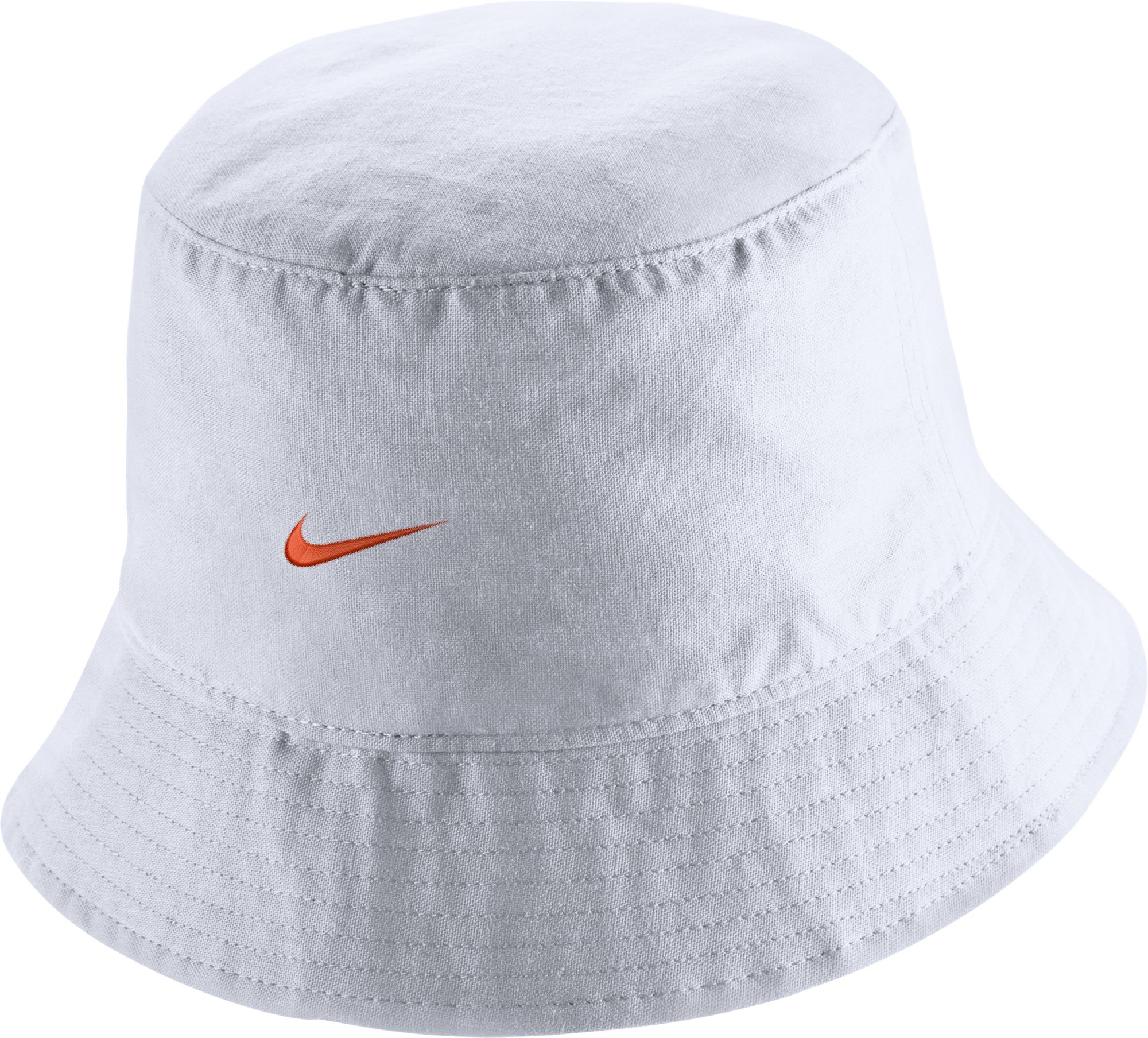Nike Men's Clemson Tigers White Bucket Hat product image