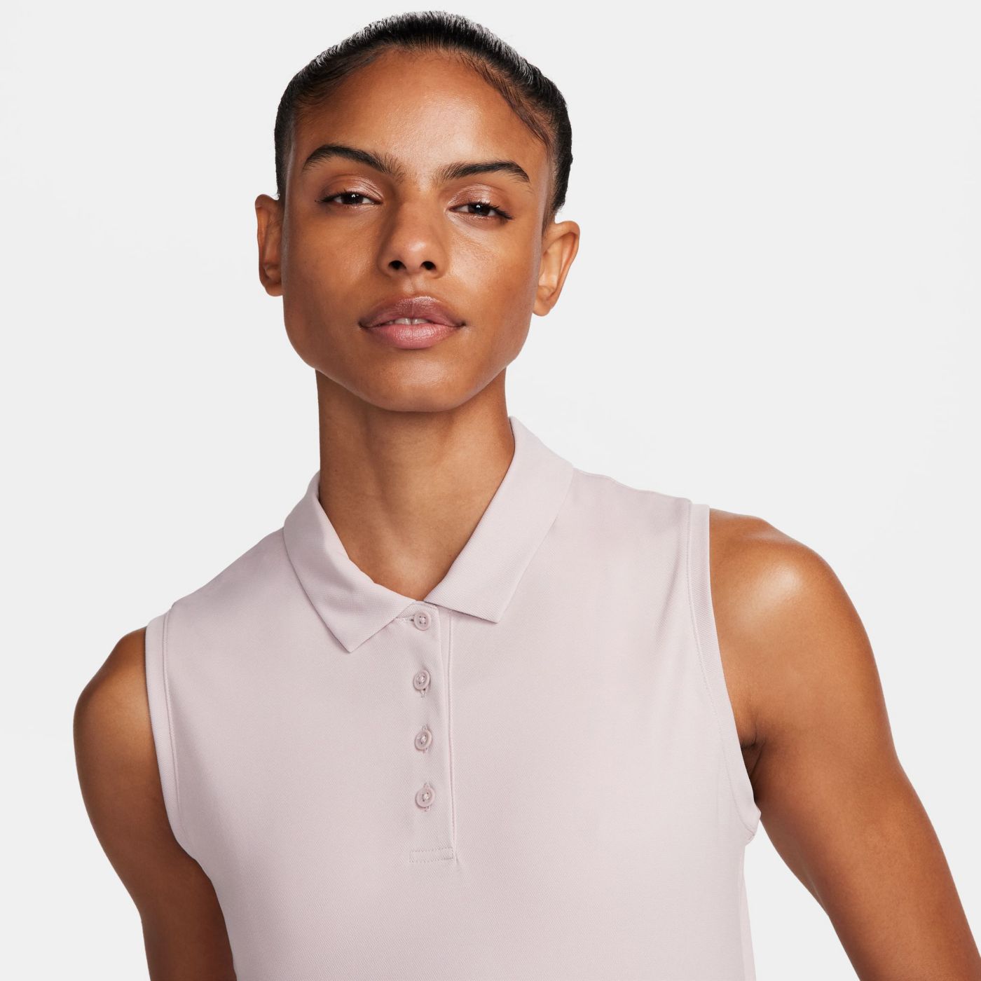 Sleeveless golf polo clearance