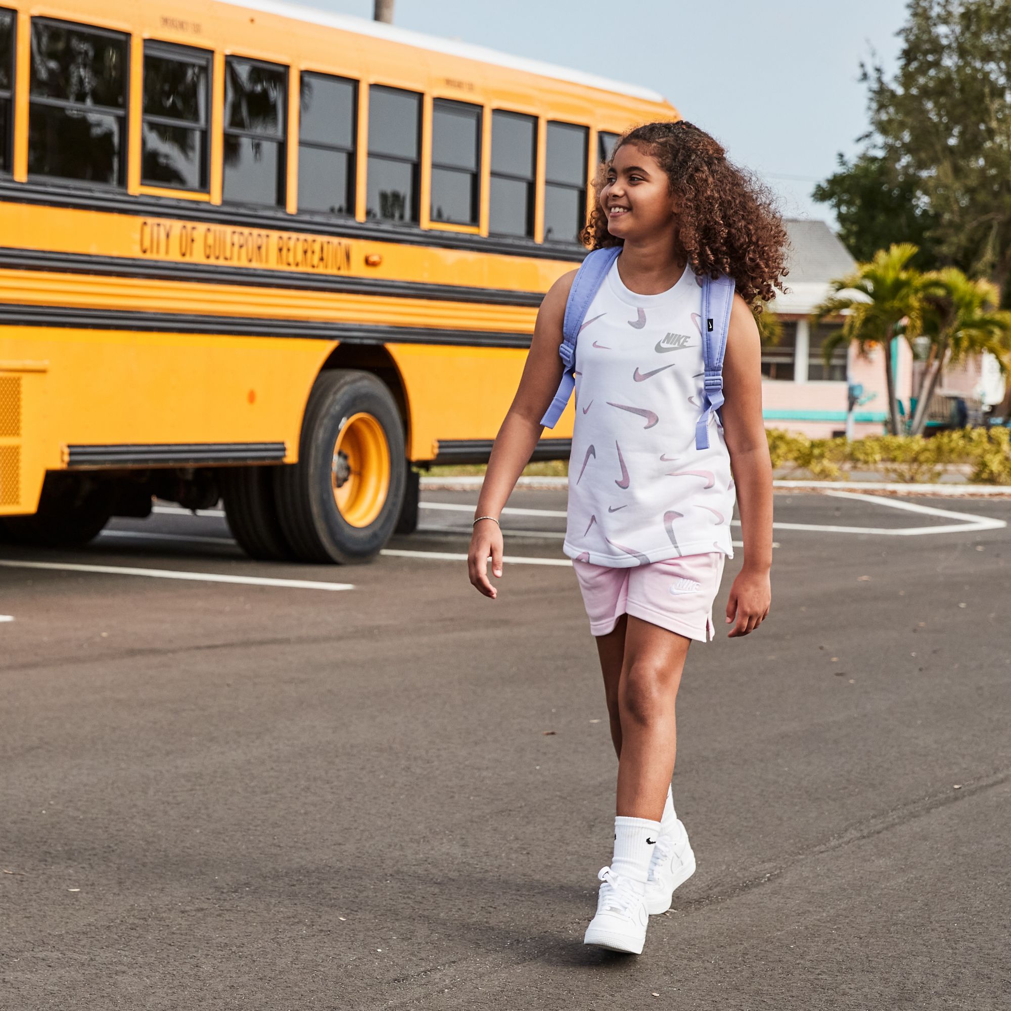 Nike Kids' Grade School Air Force 1 Shoes product image