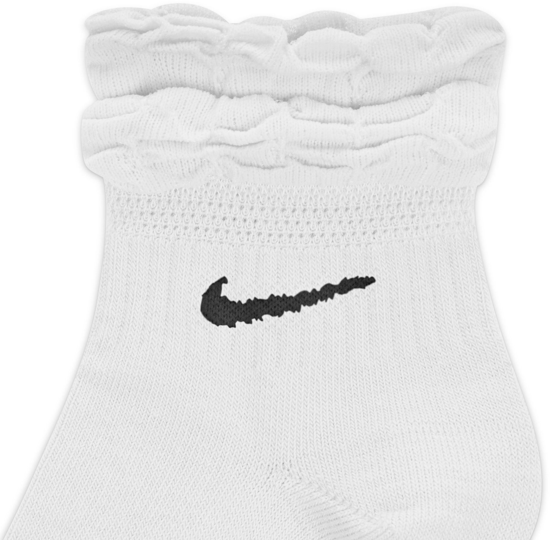 Nike Women's Ruffle Shuffle Ankle Socks