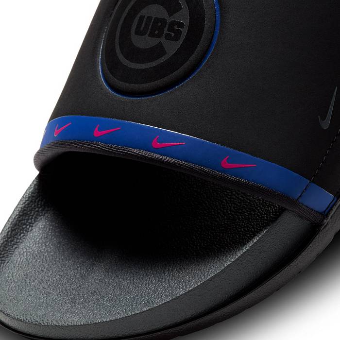 Nike Men's Offcourt (MLB Chicago Cubs) Slides in Black, Size: 9 | DH6973-001