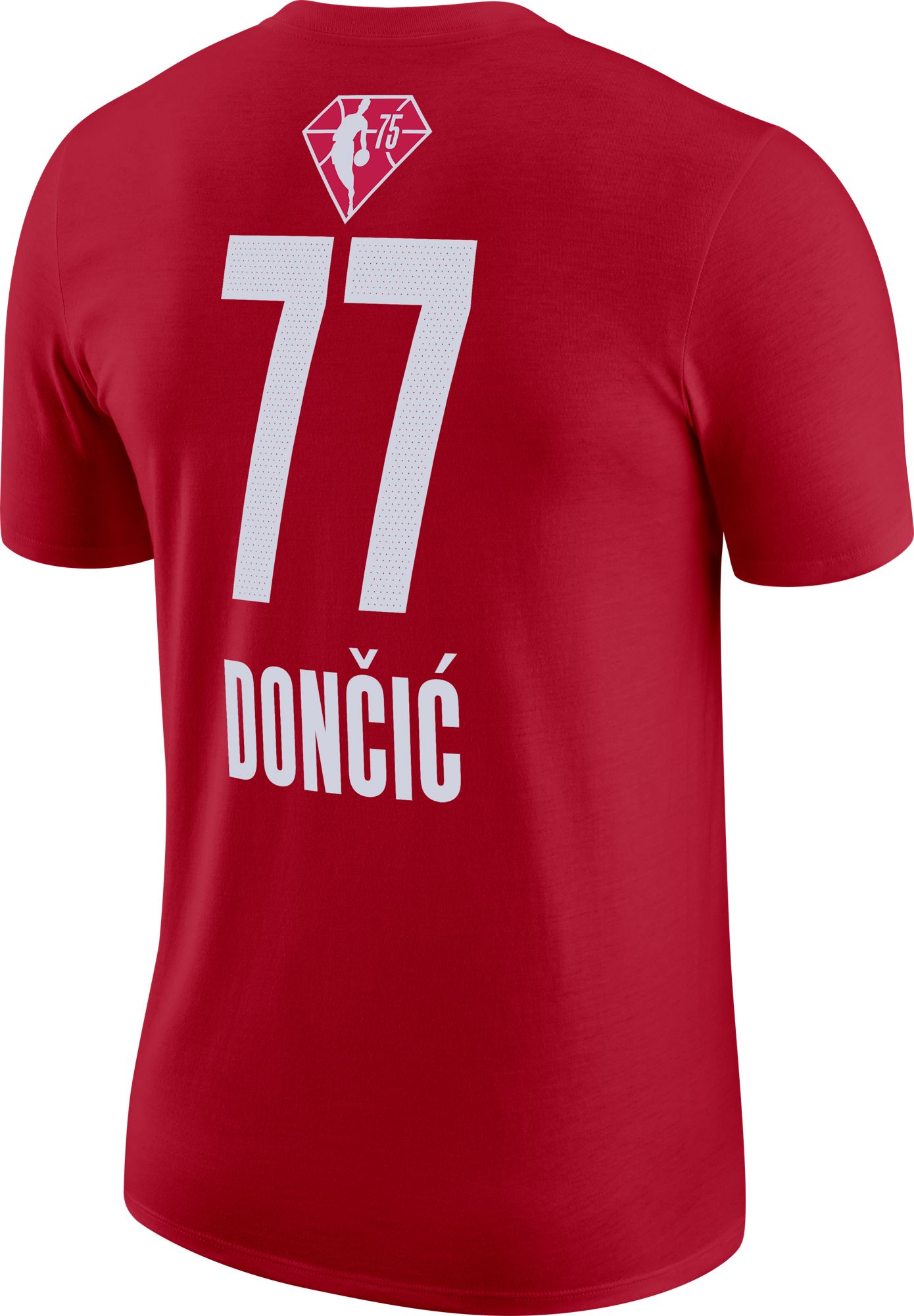 Jordan Adult 2022 NBA All-Star Game Luka Doncic #77 Red Player T-Shirt product image