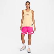 Nike Basketball Dri-FIT Rebel Fly snake print shorts in pink