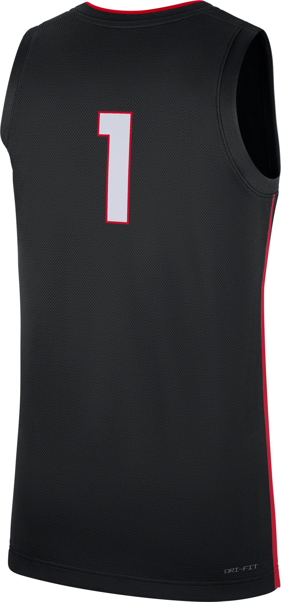 Nike Men's Gonzaga Bulldogs #1 Black Replica Basketball Jersey product image