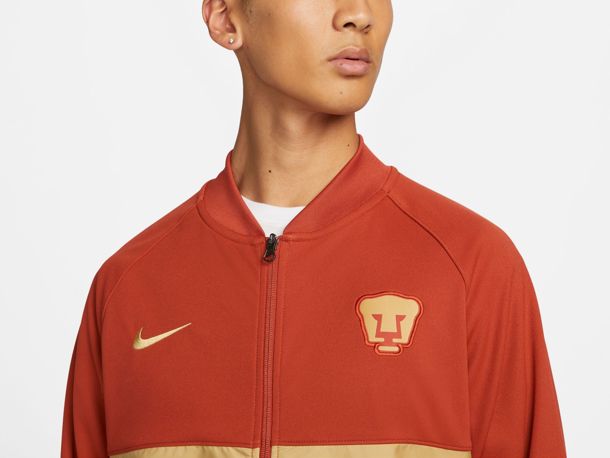 Nike Men's Pumas UNAM Anthem Orange Track Jacket product image