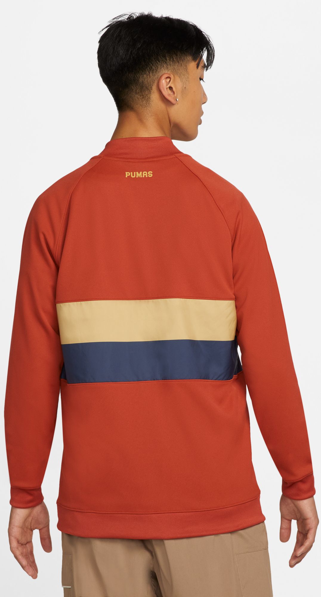 Nike Men's Pumas UNAM Anthem Orange Track Jacket product image