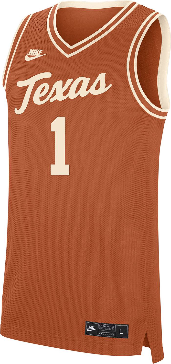 Unisex Nike Texas Orange Texas Longhorns Replica Basketball Jersey