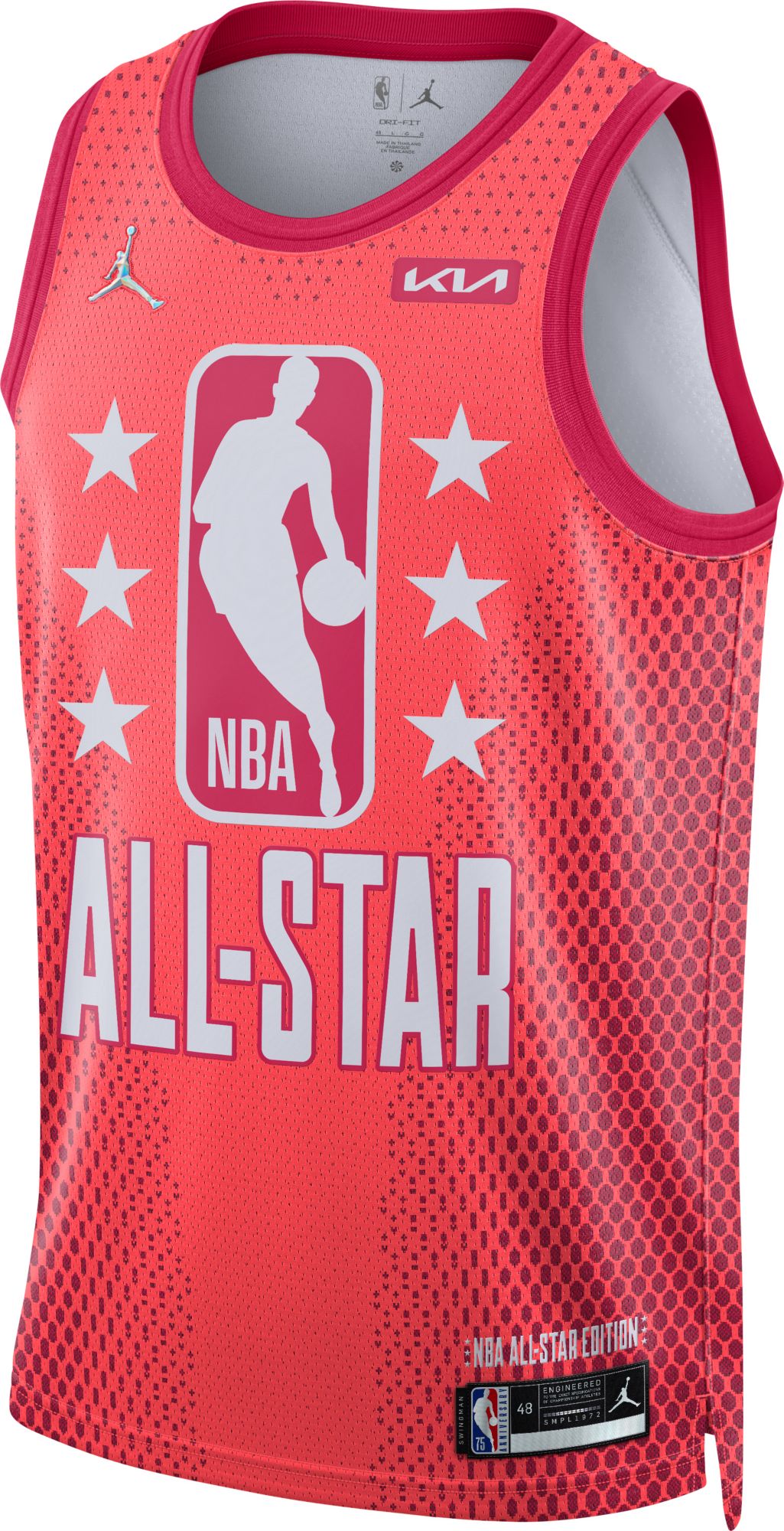 Jordan Adult 2022 NBA All-Star Game Trae Young #11 Red Dri-FIT Swingman Jersey product image