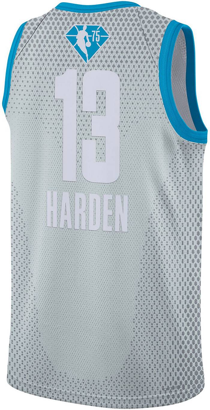 Jordan Adult 2022 NBA All-Star Game James Harden #13 Gray Dri-FIT Swingman  Jersey