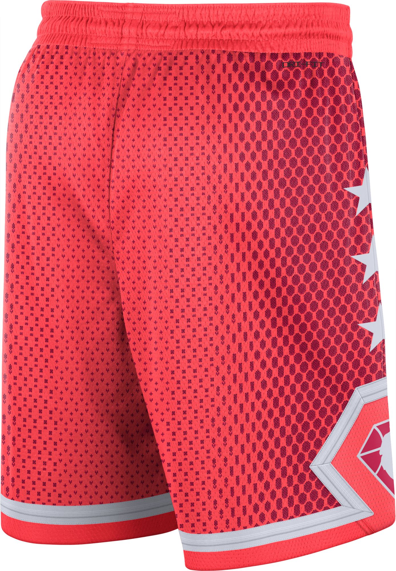 Jordan Adult 2022 NBA All-Star Game Red Dri-Fit Swingman Shorts product image