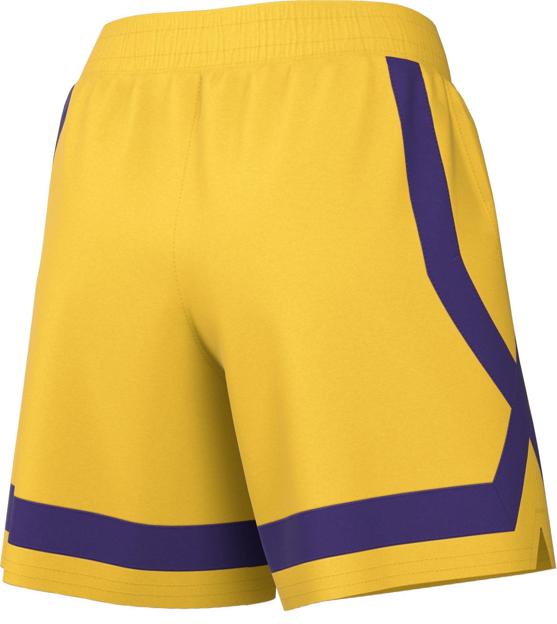 Nike Women's Los Angeles Lakers Yellow Courtside Shorts product image