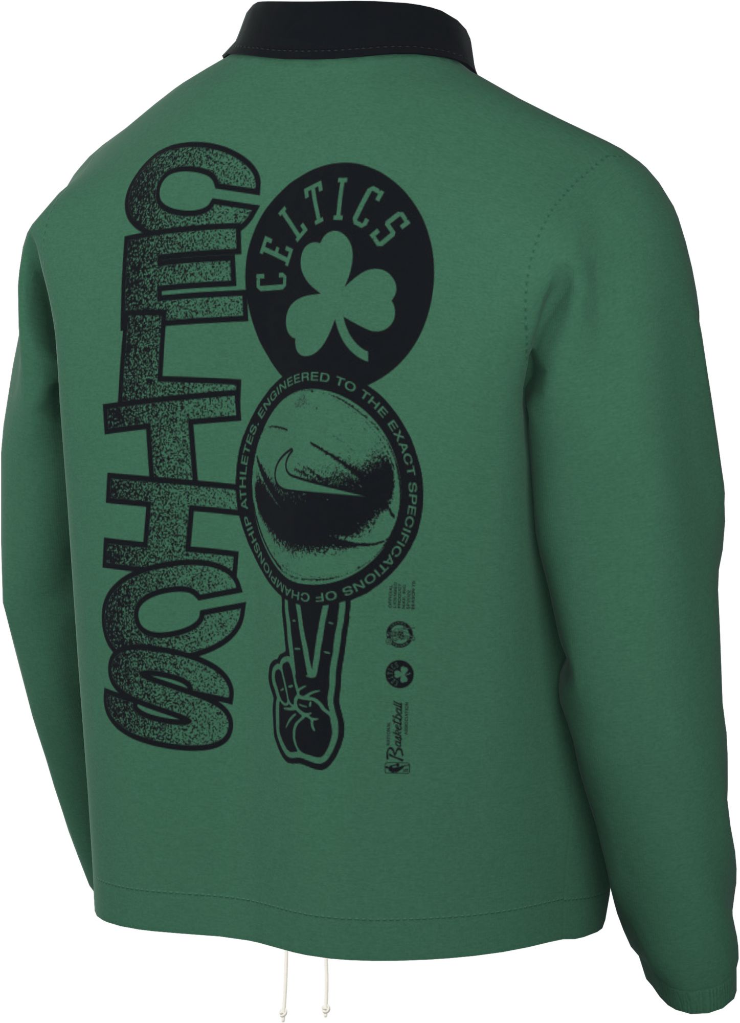 Nike Men's Boston Celtics Green Jacket product image