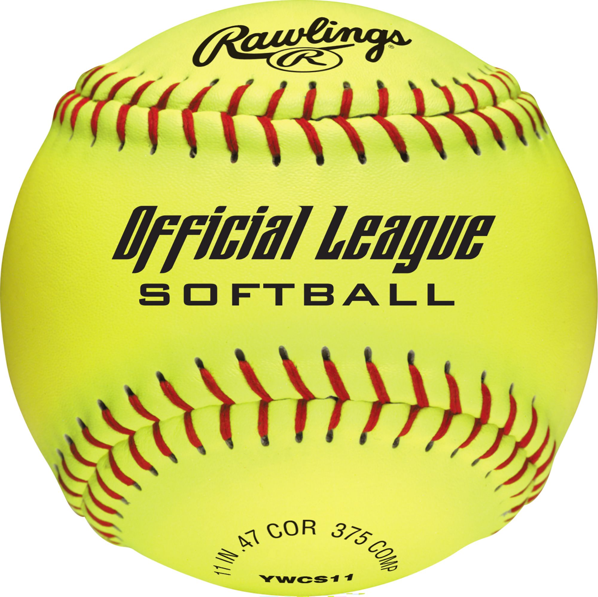 Rawlings 11" Recreational Fastpitch Softballs - 6 Pack product image
