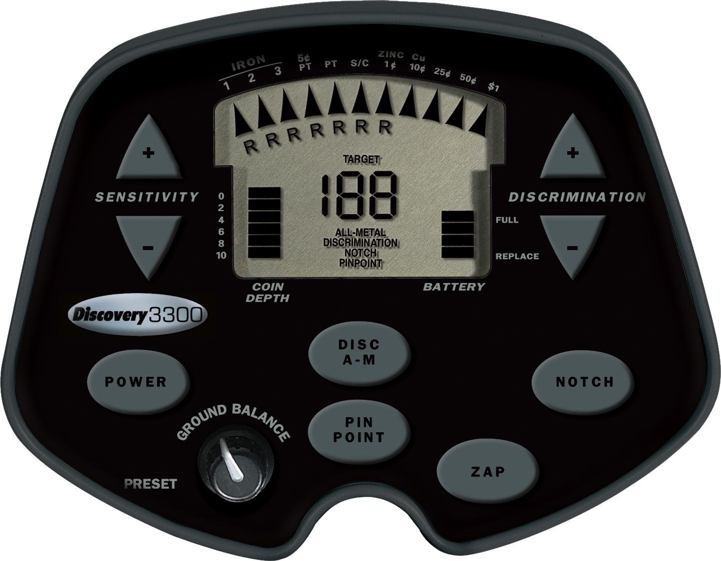 Bounty Hunter Discovery 3300 Metal Detector product image