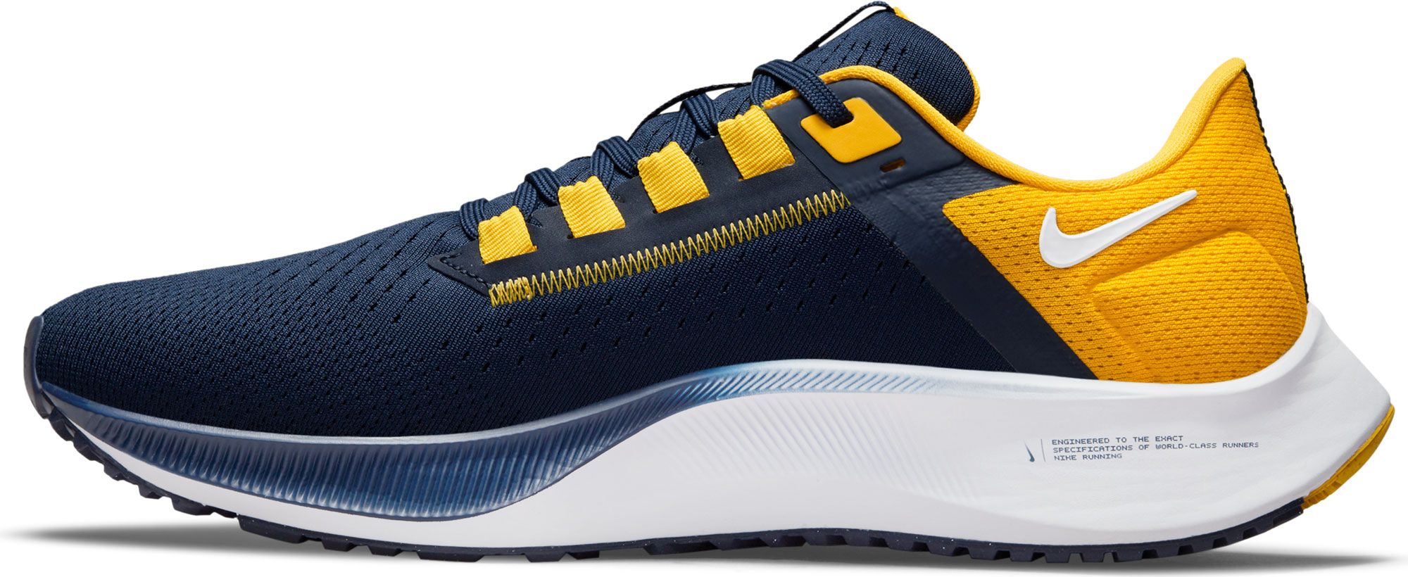 Nike Air Zoom Pegasus 38 Michigan Running Shoes product image