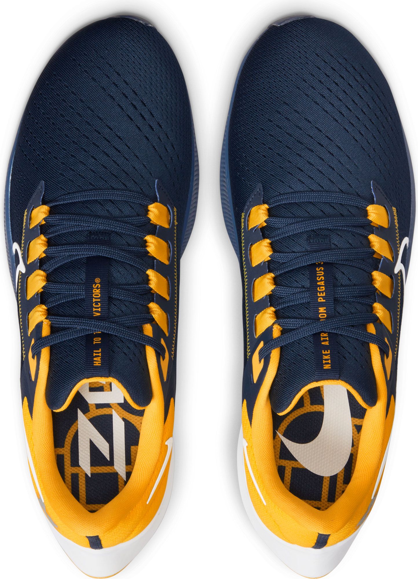 Nike Air Zoom Pegasus 38 Michigan Running Shoes product image