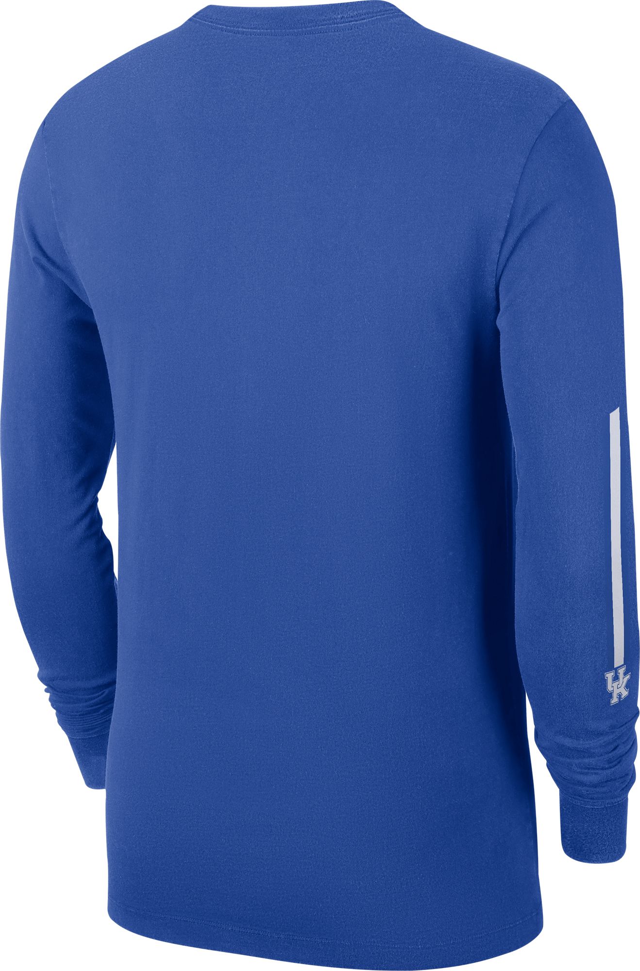 Nike Men's Kentucky Wildcats Blue Football Wordmark Long Sleeve T-Shirt product image