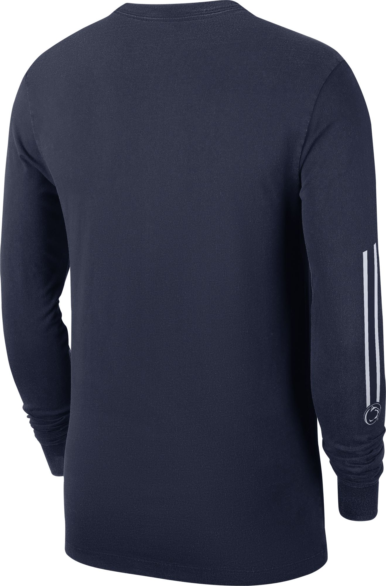 Nike Men's Penn State Nittany Lions Blue Football Wordmark Long Sleeve T-Shirt product image