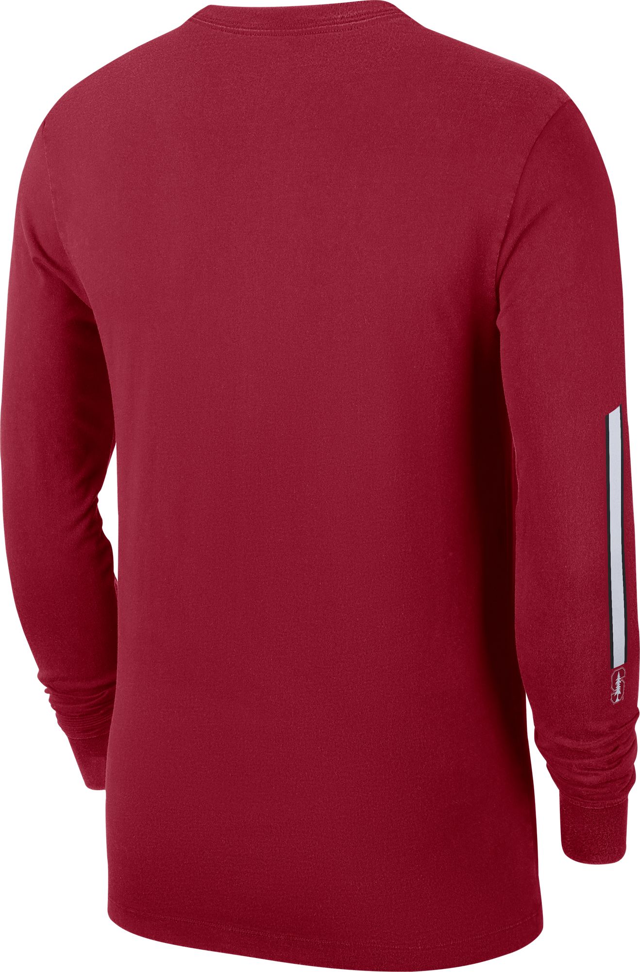 Nike Men's Stanford Cardinal Cardinal Football Wordmark Long Sleeve T-Shirt product image